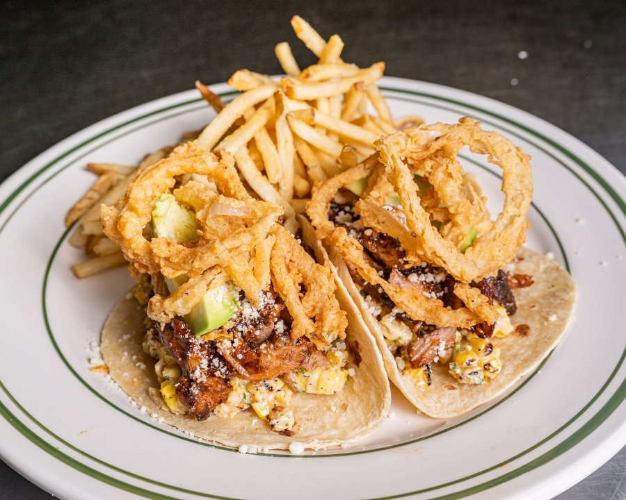 Pork Tacos.