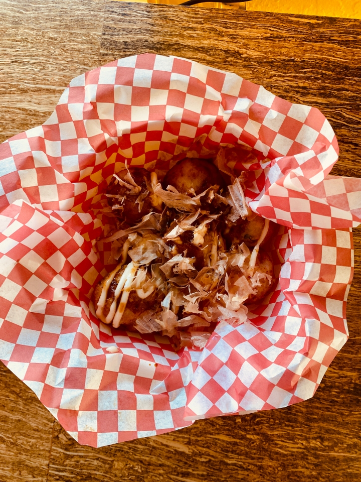 Takoyaki.