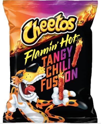 Cheetos Flamin' Hot Tangy Chili Fusion.