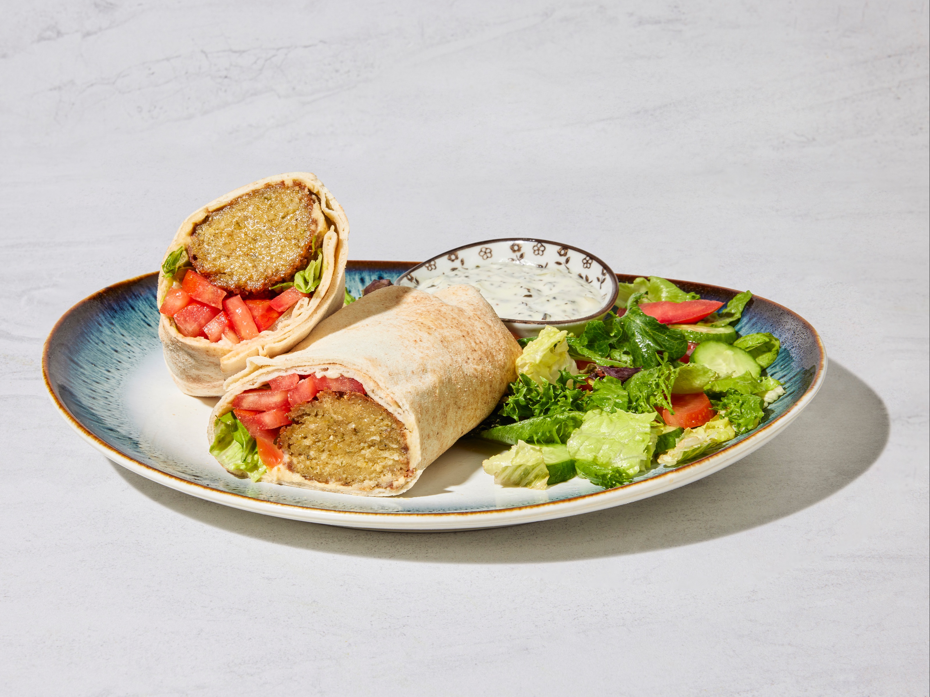 18. Falafel Wrap.