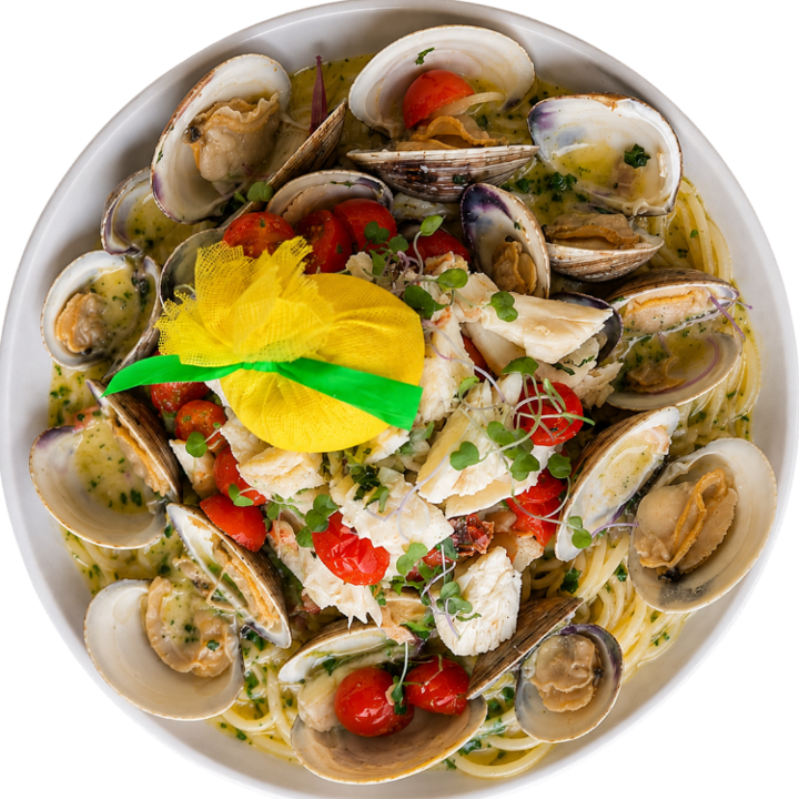 Linguine Clam Sauce.
