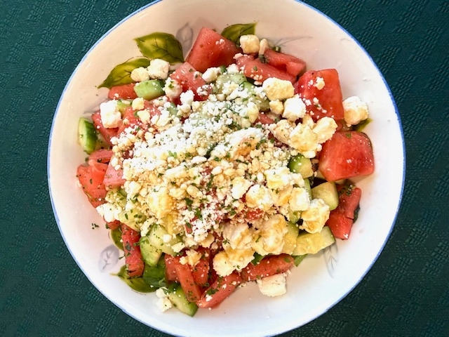 Watermelon Salad.