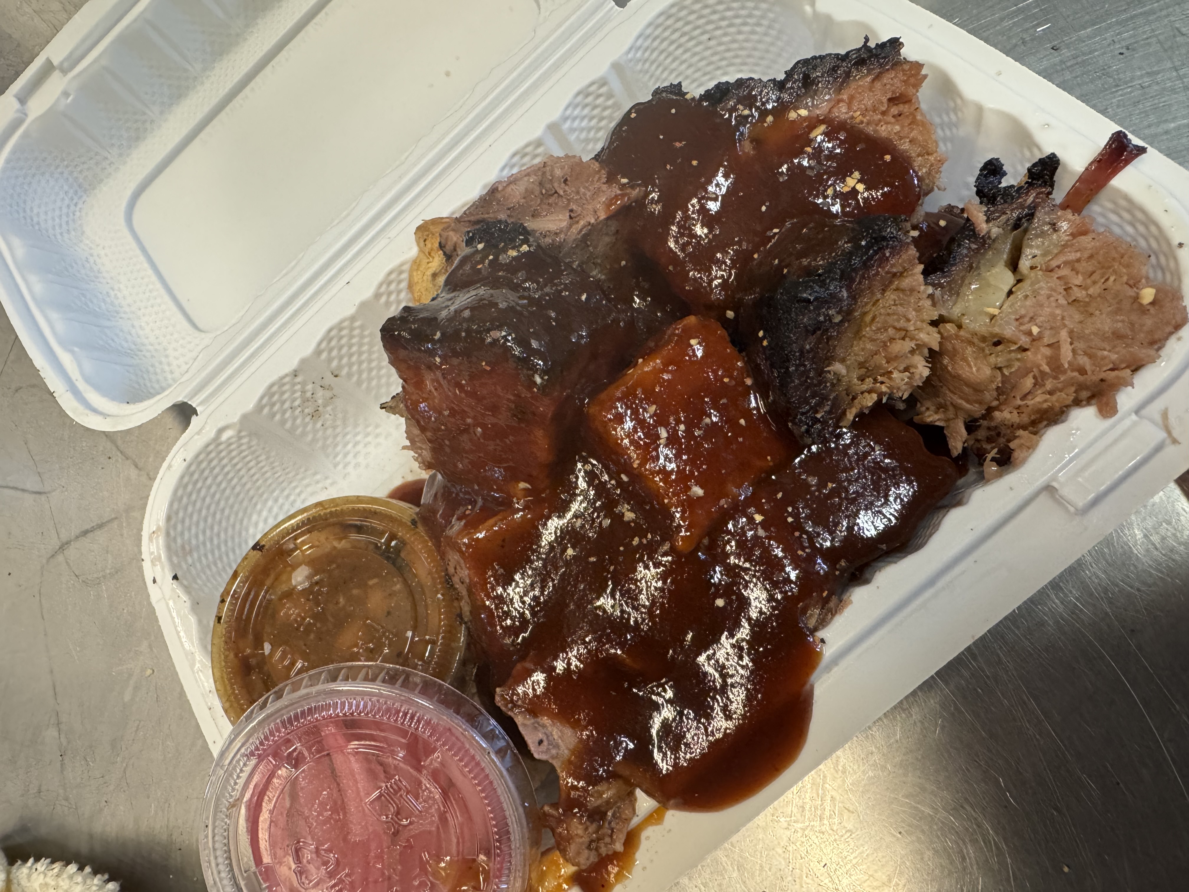 Beef Brisket Side.