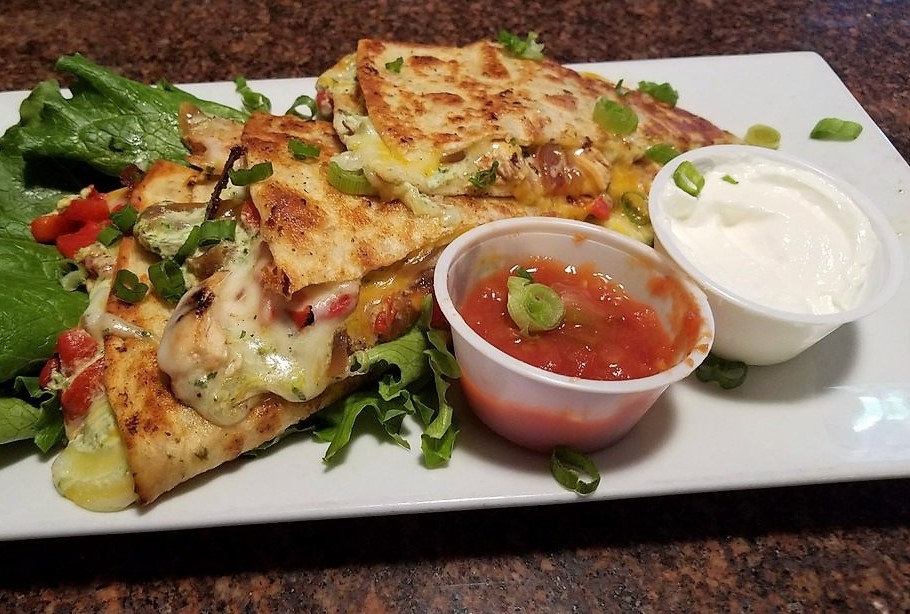 Chicken Quesadilla.