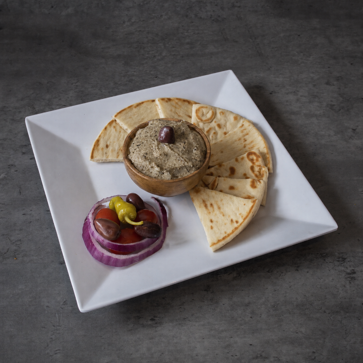 Eggplant Spread Appetizer.