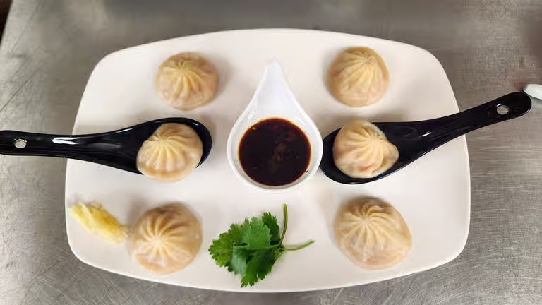 Xiao Long Bao Soup Dumplings.