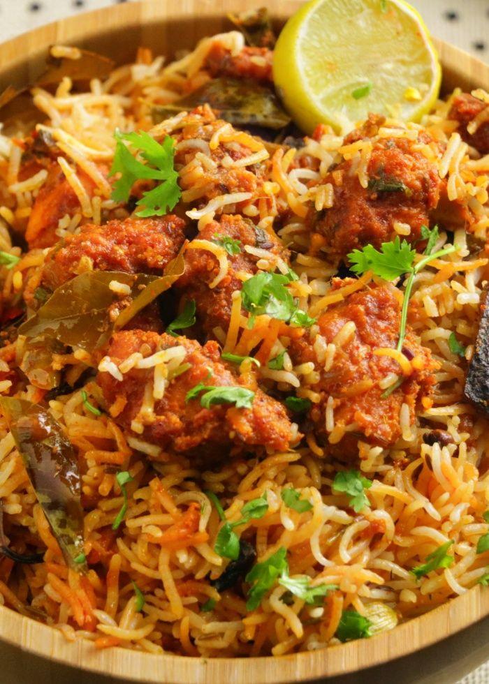 Chicken Dum Biryani.