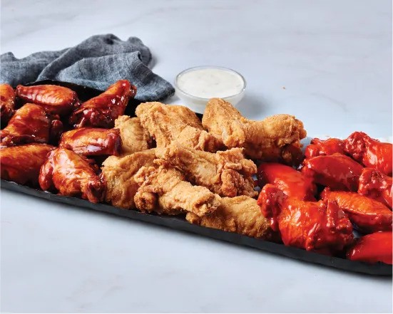 Chicken Wings Combo.