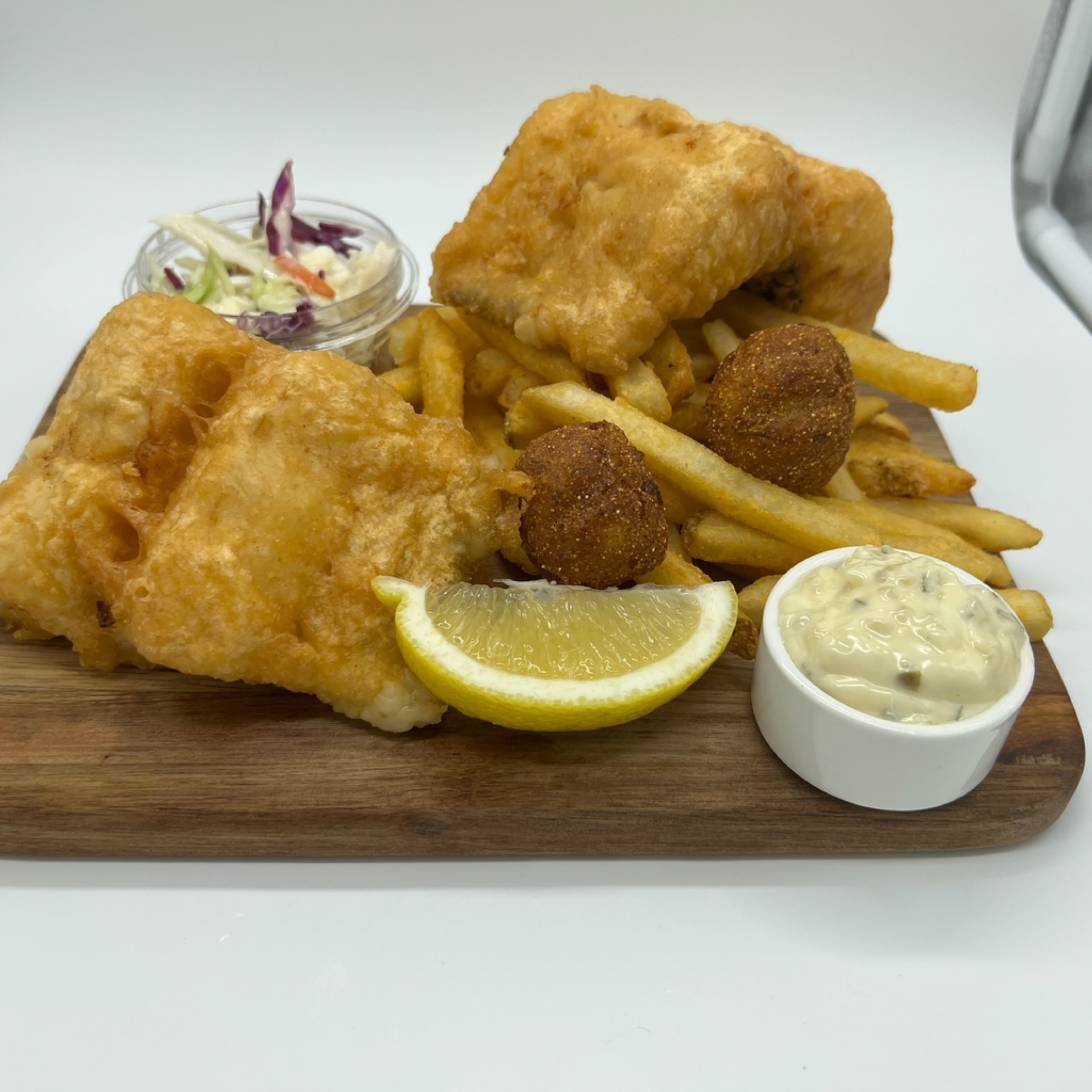 Four Piece Whitefish Basket.