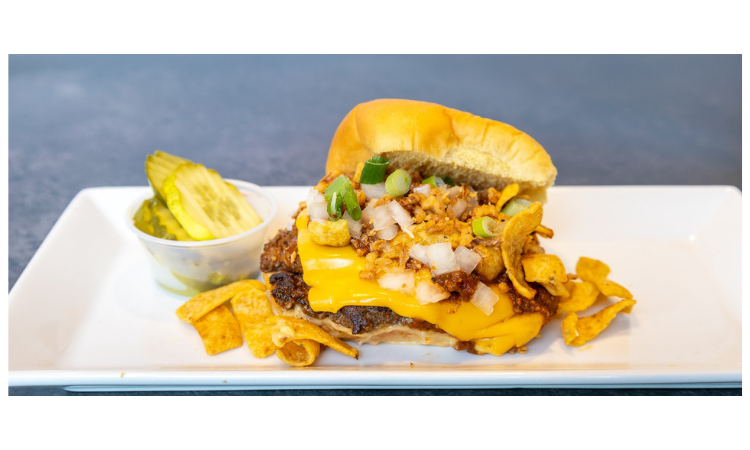 Honkey Tonk Chili Cheeseburger.