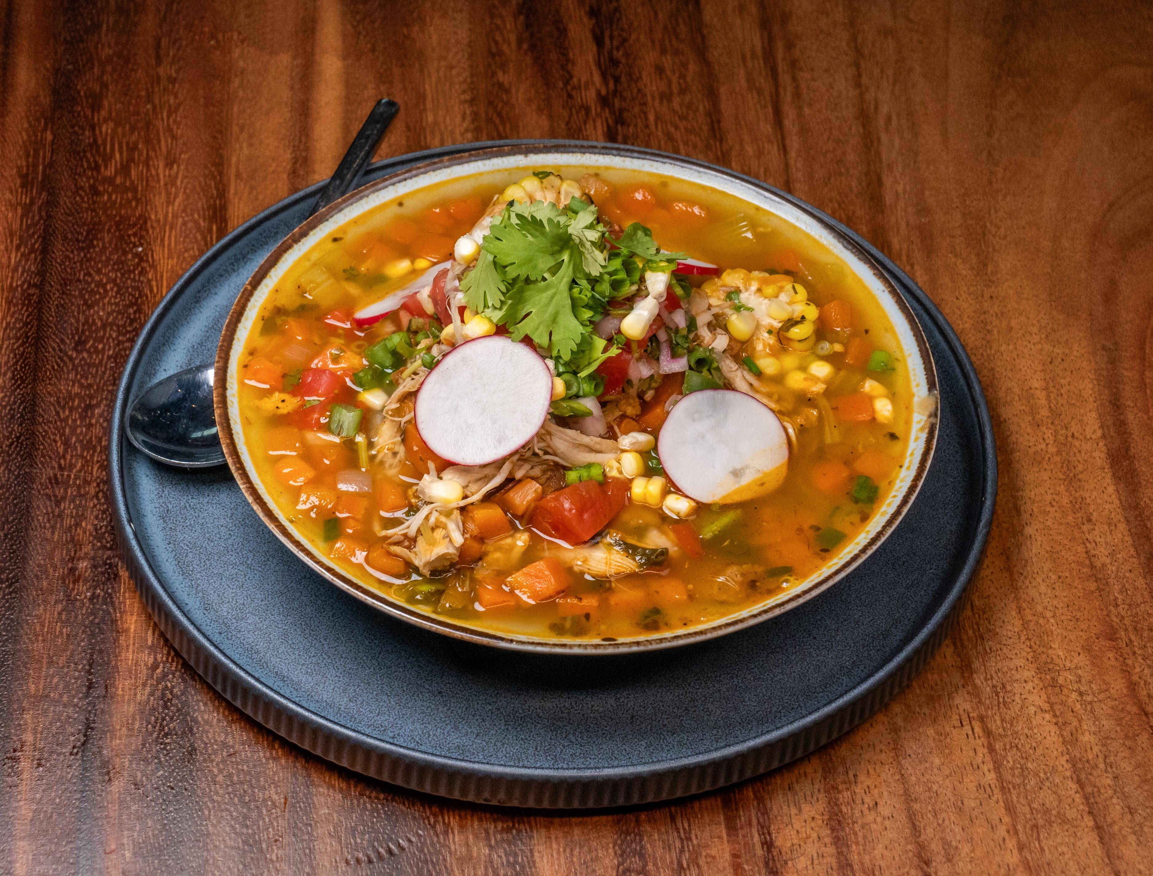 Sopa de Pollo.