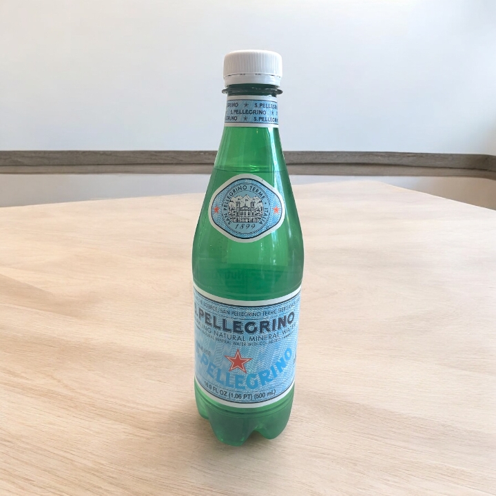 Pellegrino Sparkling Natural Mineral Water.