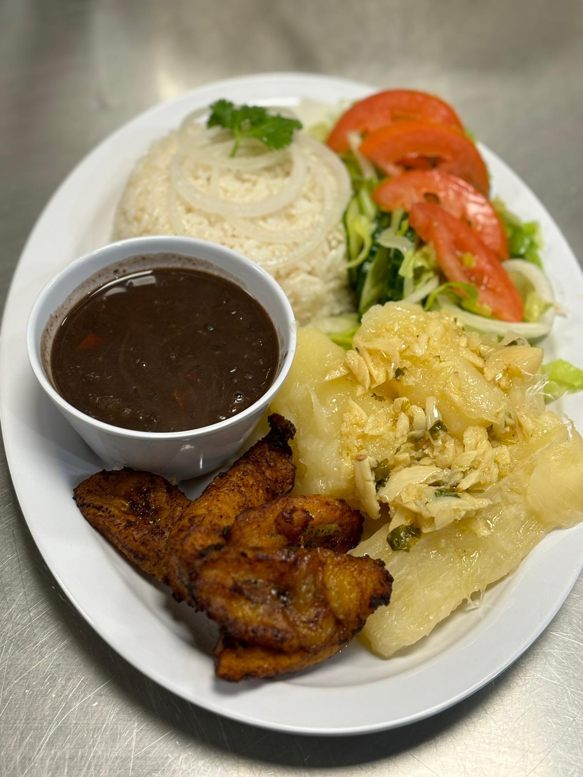 NO MEAT PLATTER.