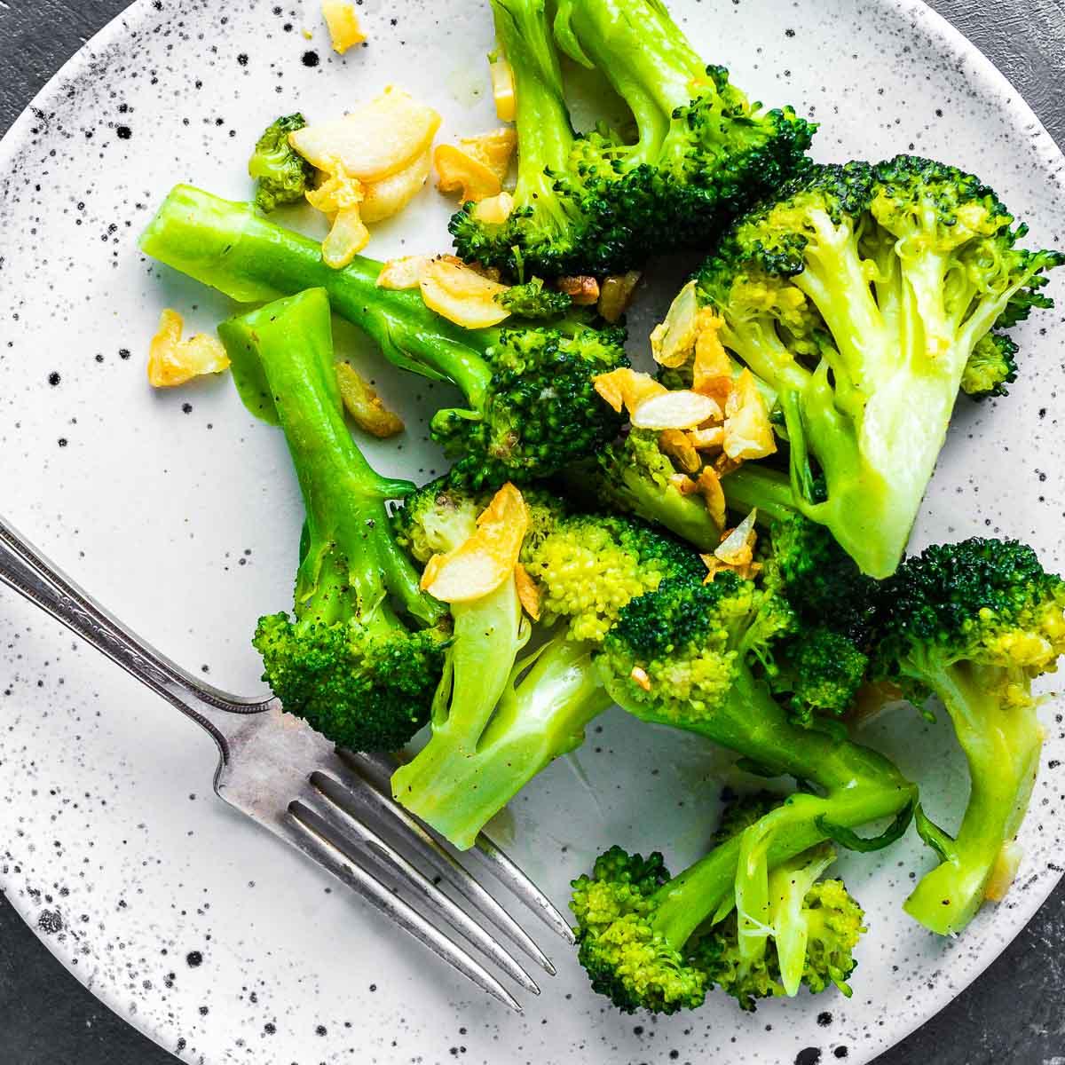 Sauteed Broccoli.