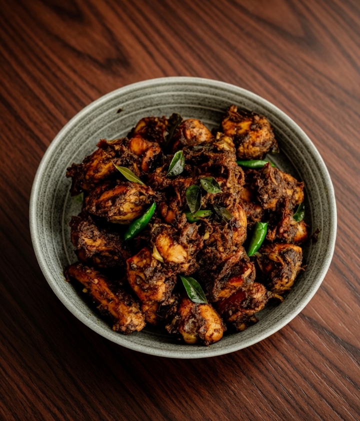 Chicken Pepper Fry.