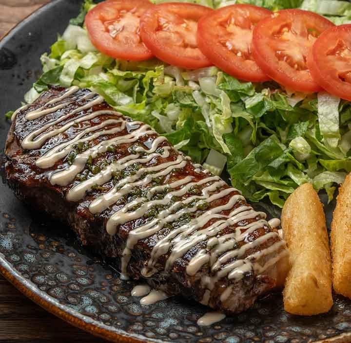 New York Strip Angus 18oz.