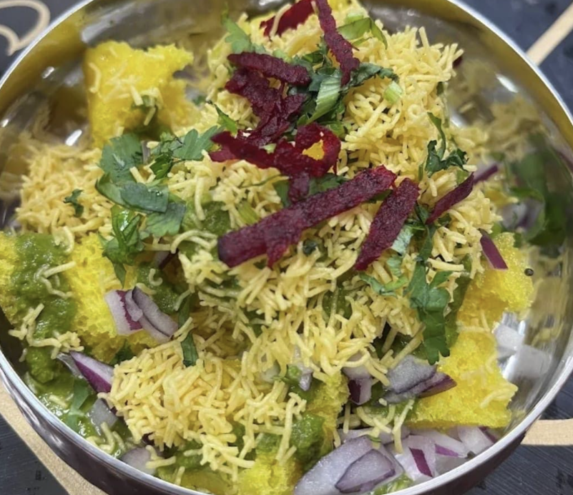 Khaman Chaat.