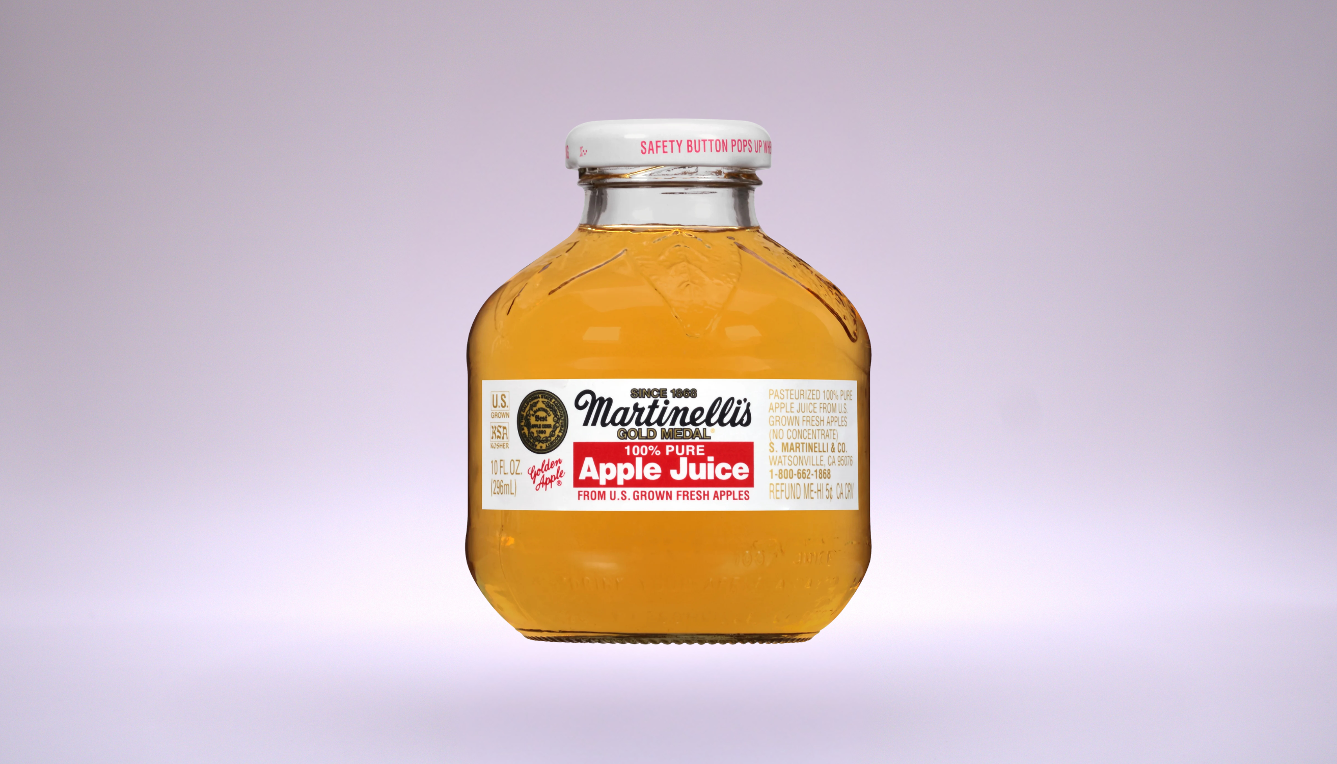 Martinelli’s Apple Juice.