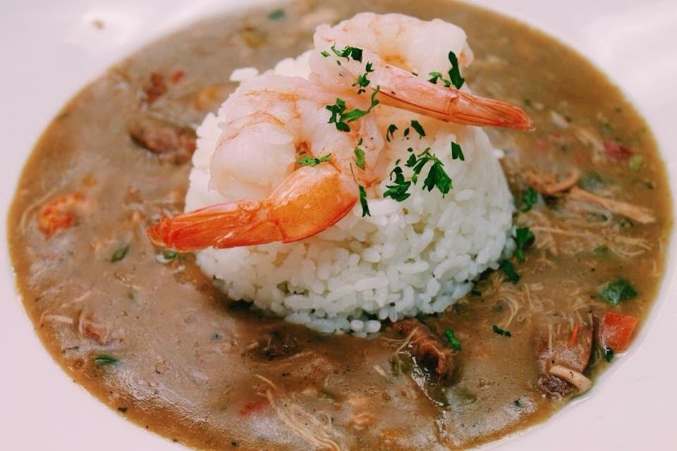 Seafood Gumbo.