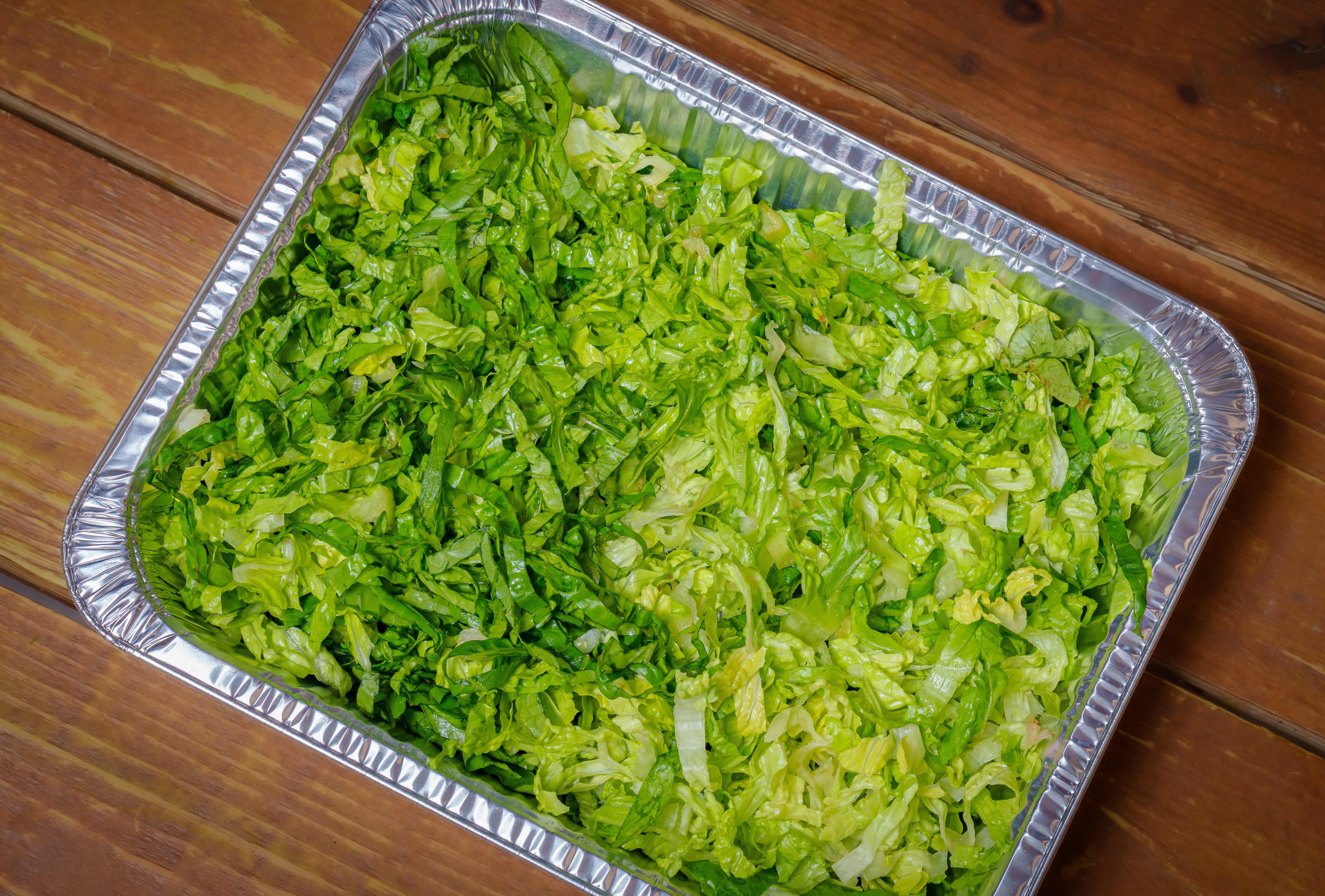 Lettuce Half Tray.