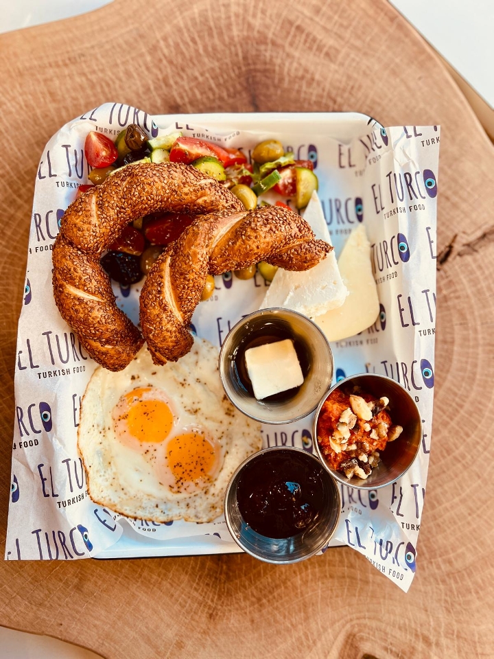 Turkish Breakfast Tray.