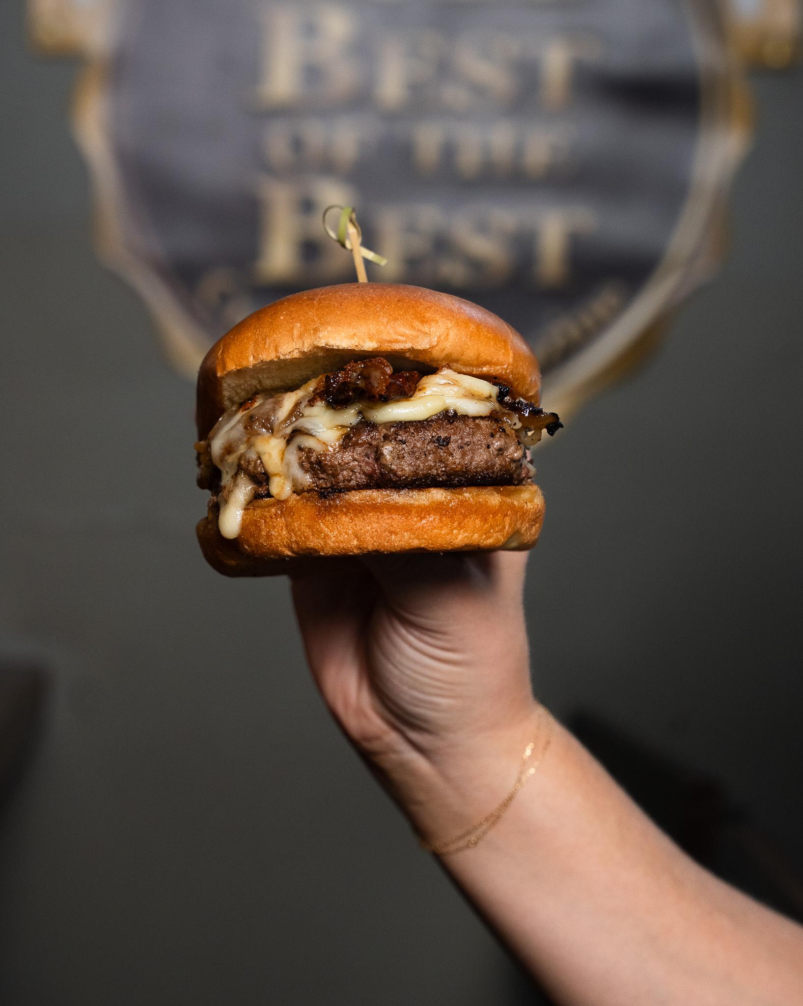 Bison Burger.