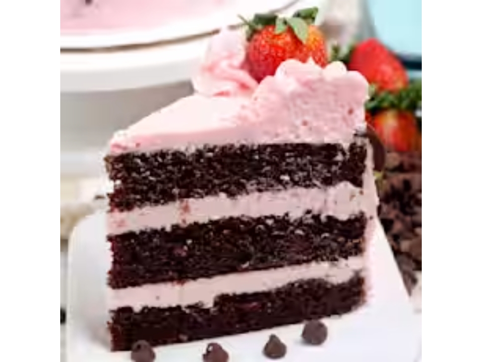 Mississippi Strawberry Cake.