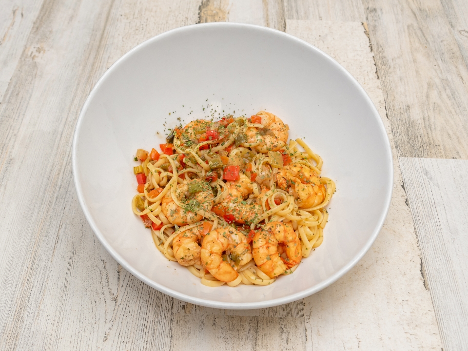 Shrimp Linguine.