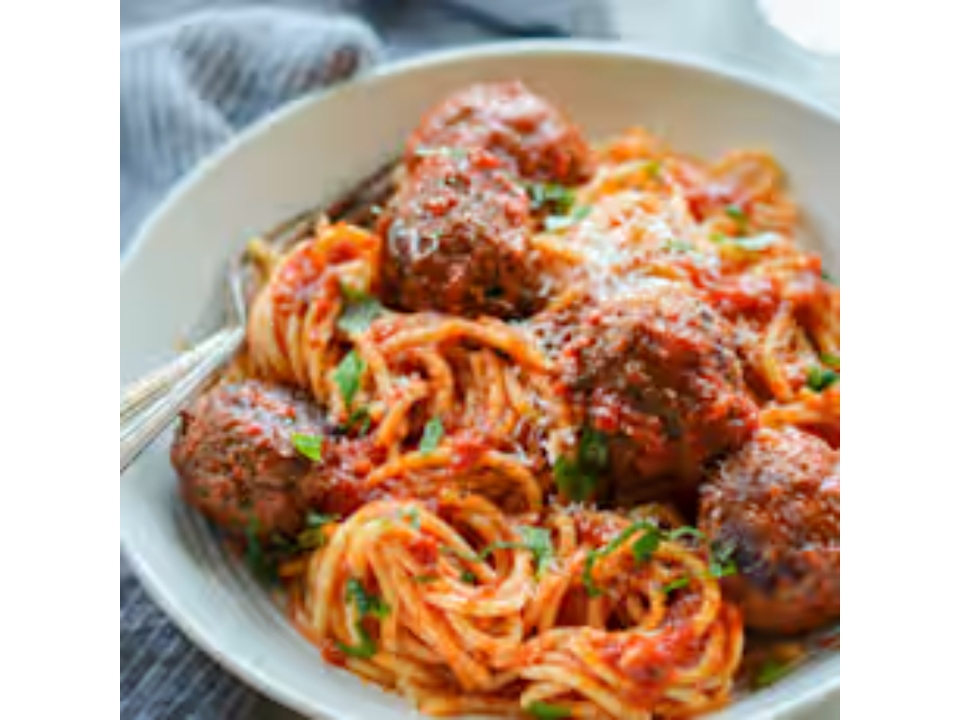 Spaghetti with Meatballs (Dinner).