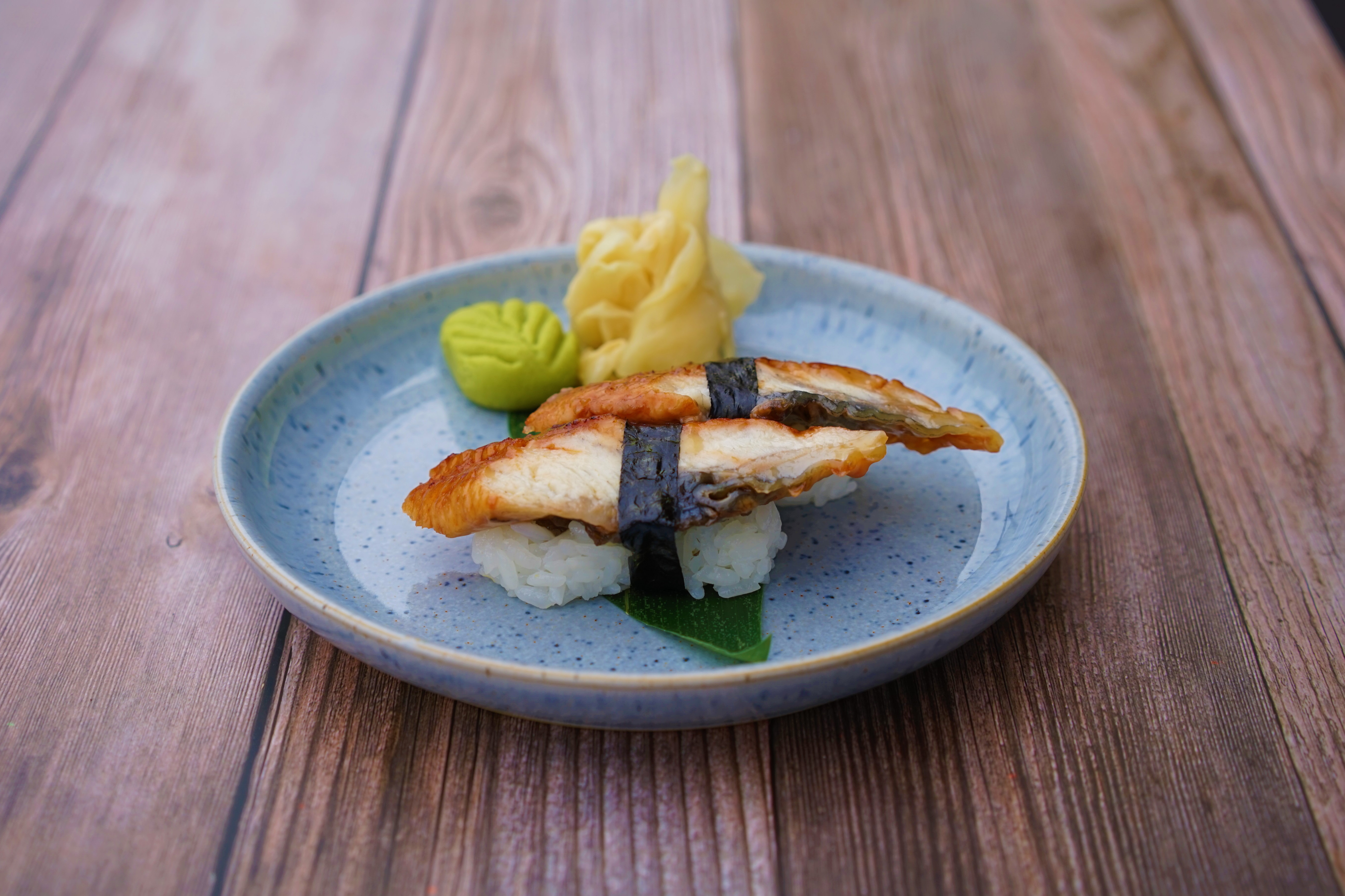 Freshwater Eel Sushi.