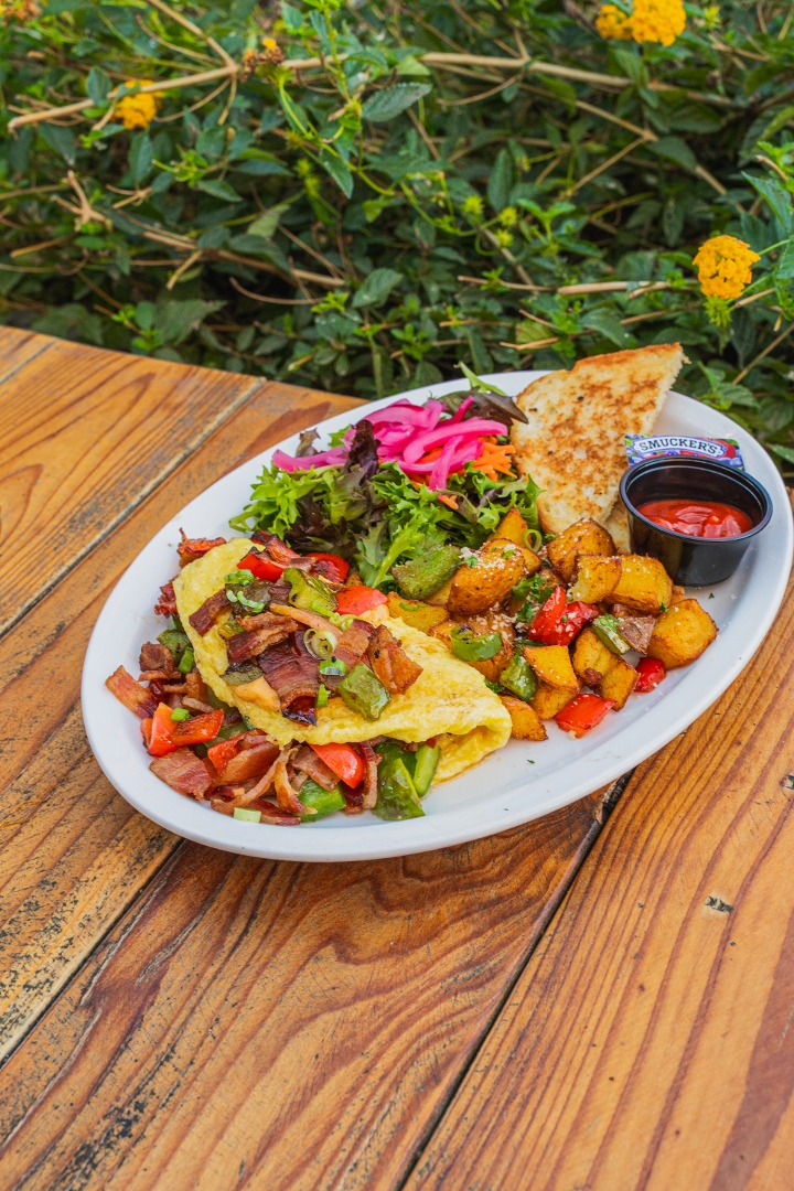 BREAKFAST OMELETTE.
