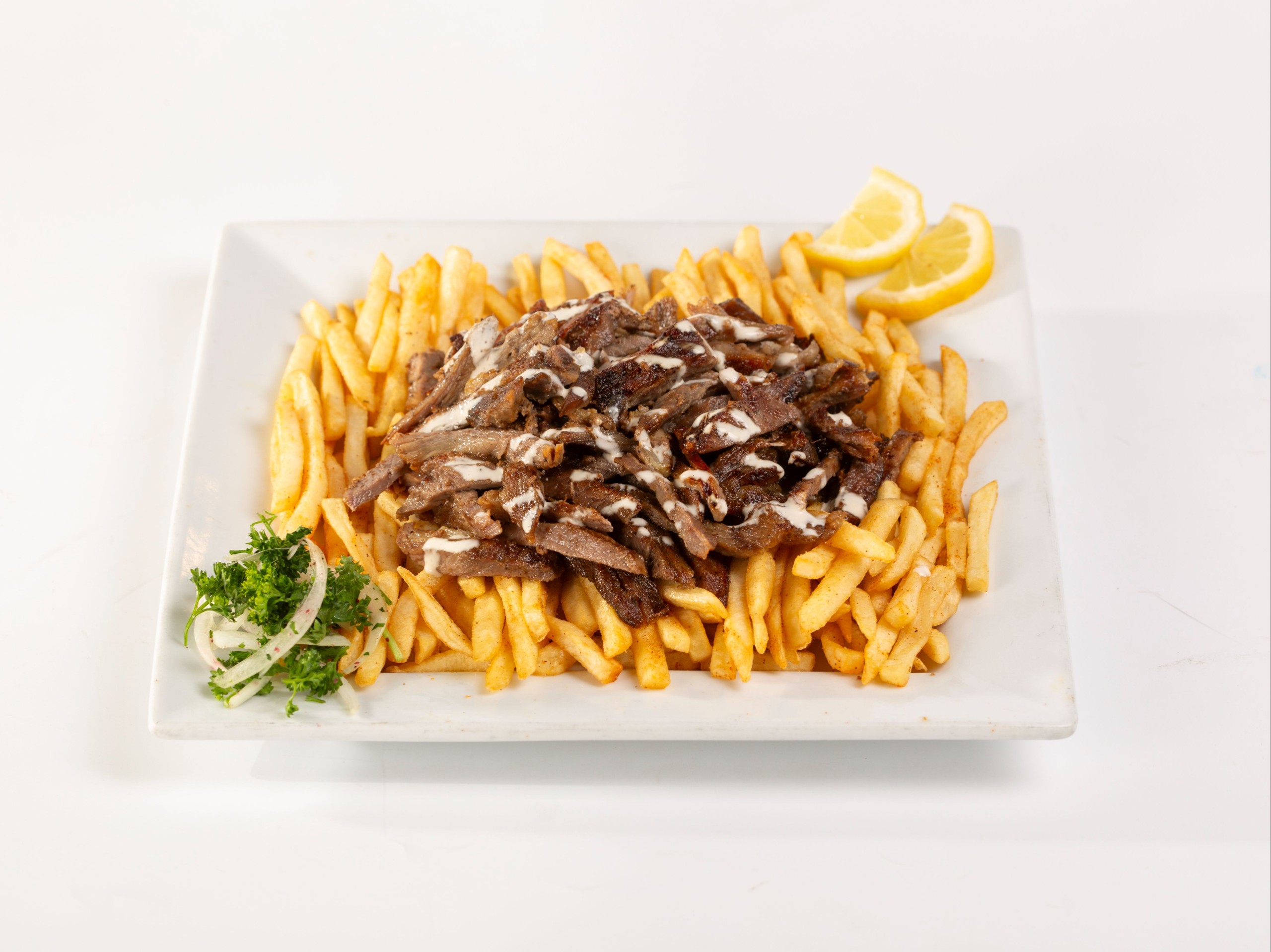 Shawarma Fries /بطاطا بالشاورما.