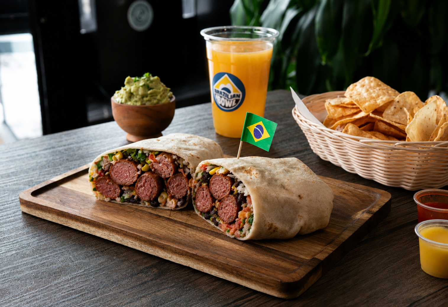 Sausage Burrito.