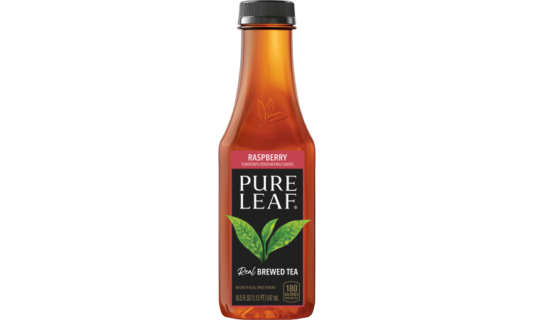 Pure Leaf - Raspberry Iced Tea (Sweetened) - 18.5oz Bottle.