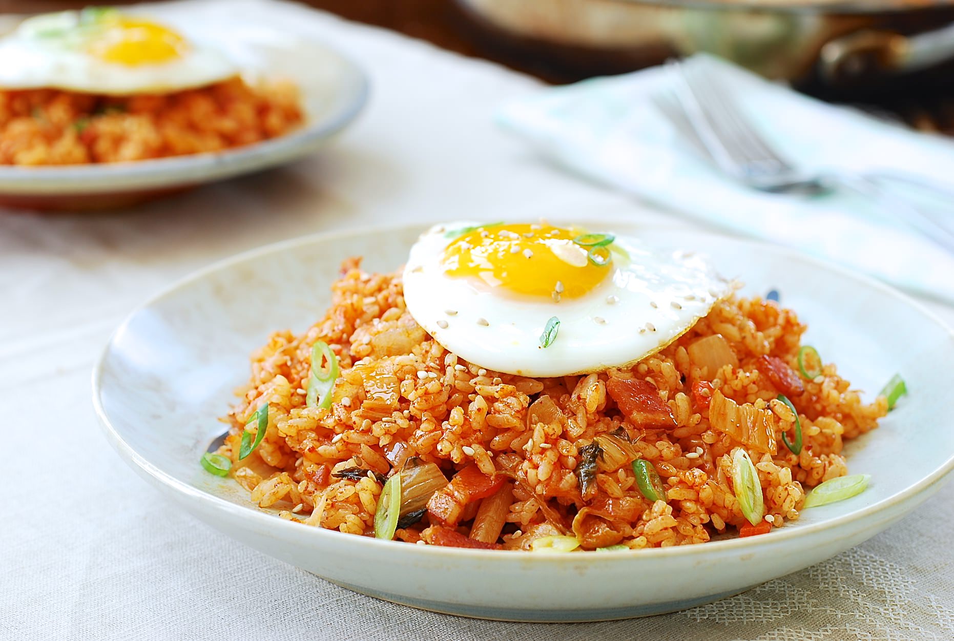 Kim chi fried rice.