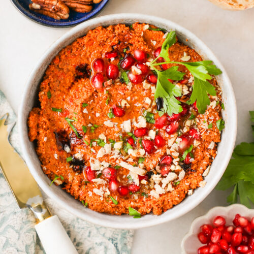 Muhammara Appetizer.