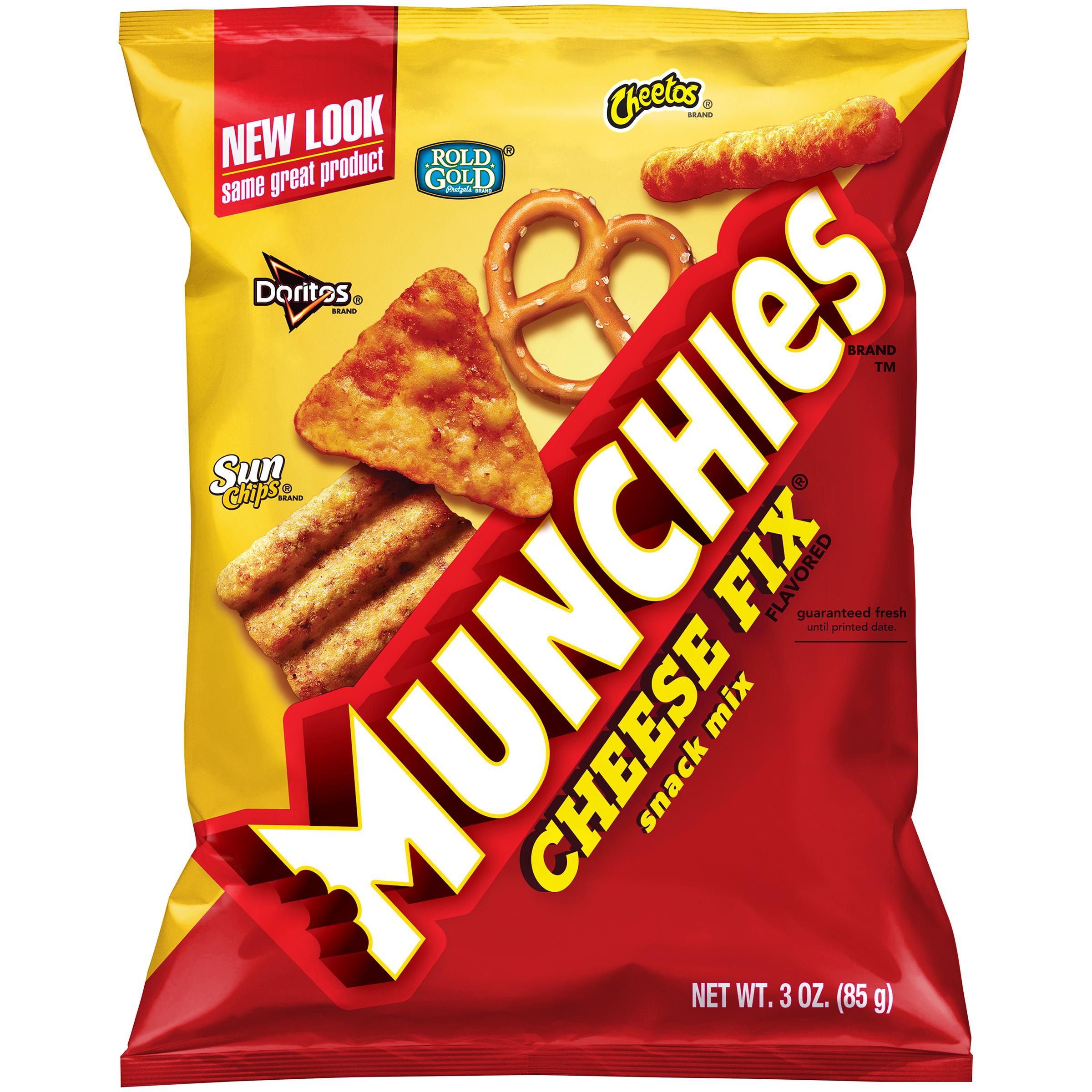 Munchies Cheese Fix Snack Mix  3 Oz Bag.