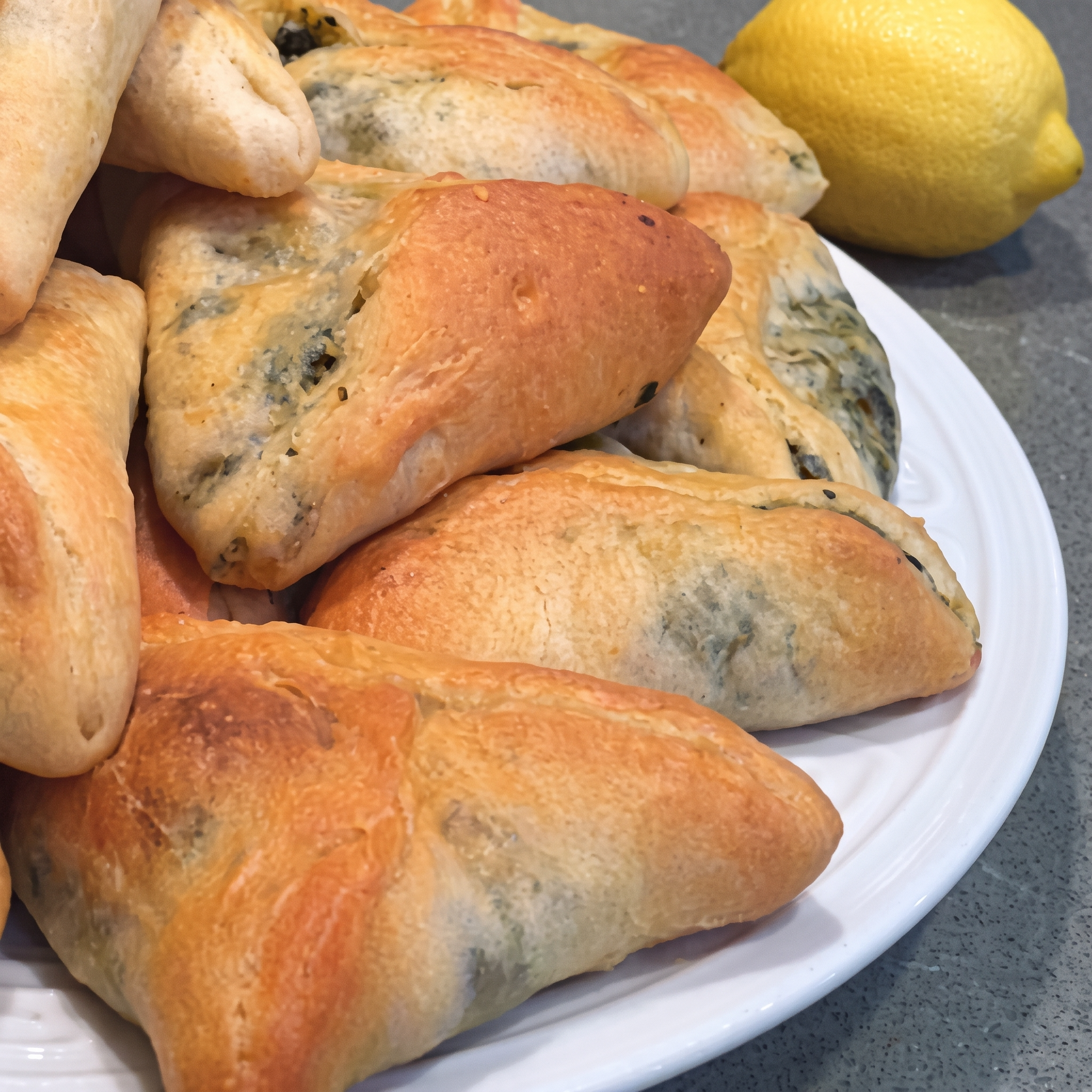 Spinach Pies Tray 12 pc..