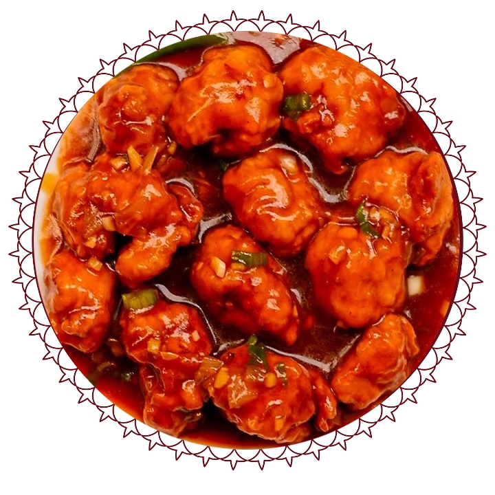 Chicken Manchurian.