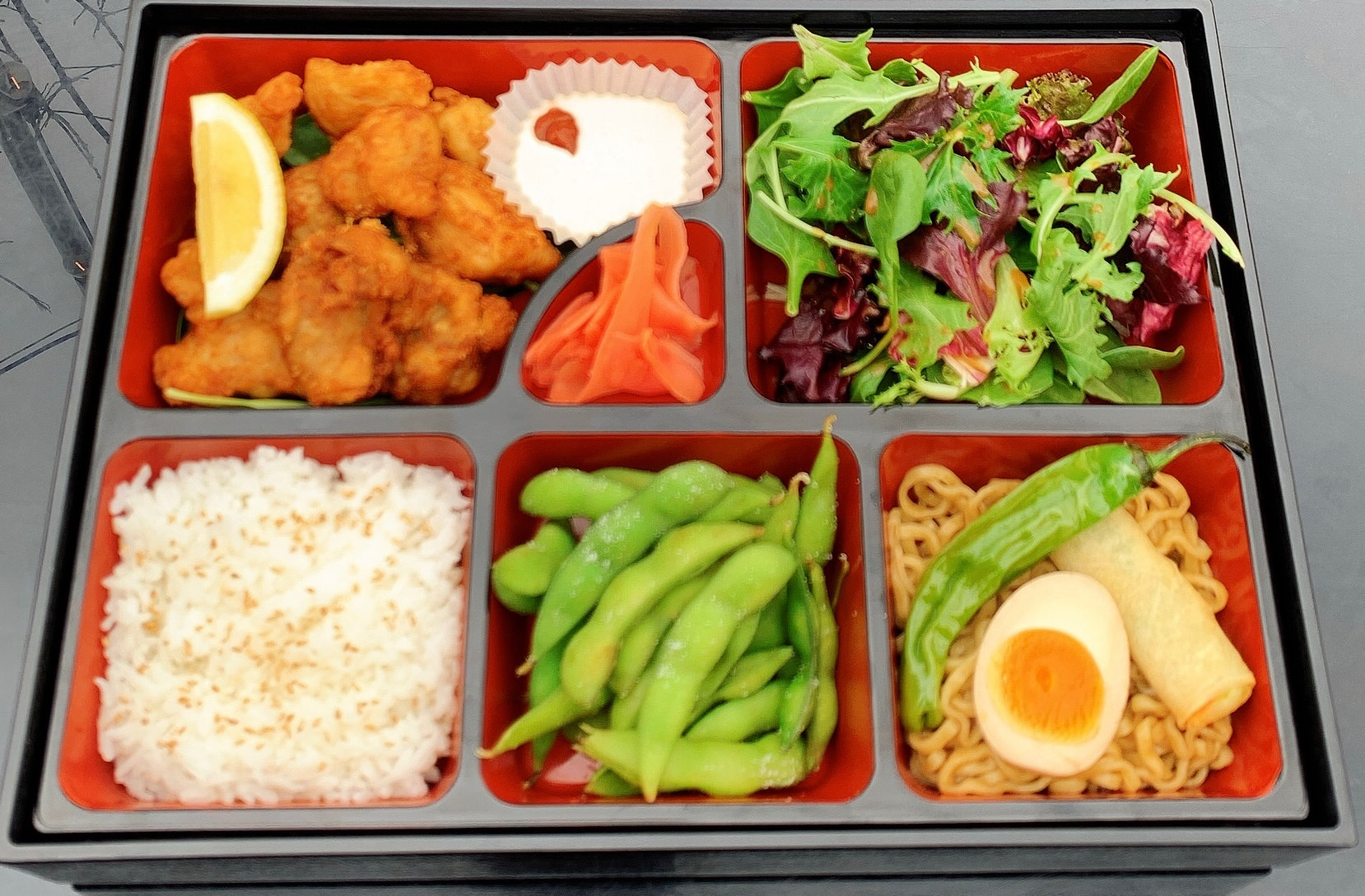 Bento Chicken Karaage.