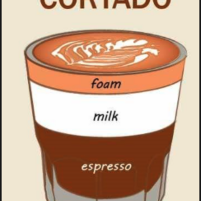 Cortado.