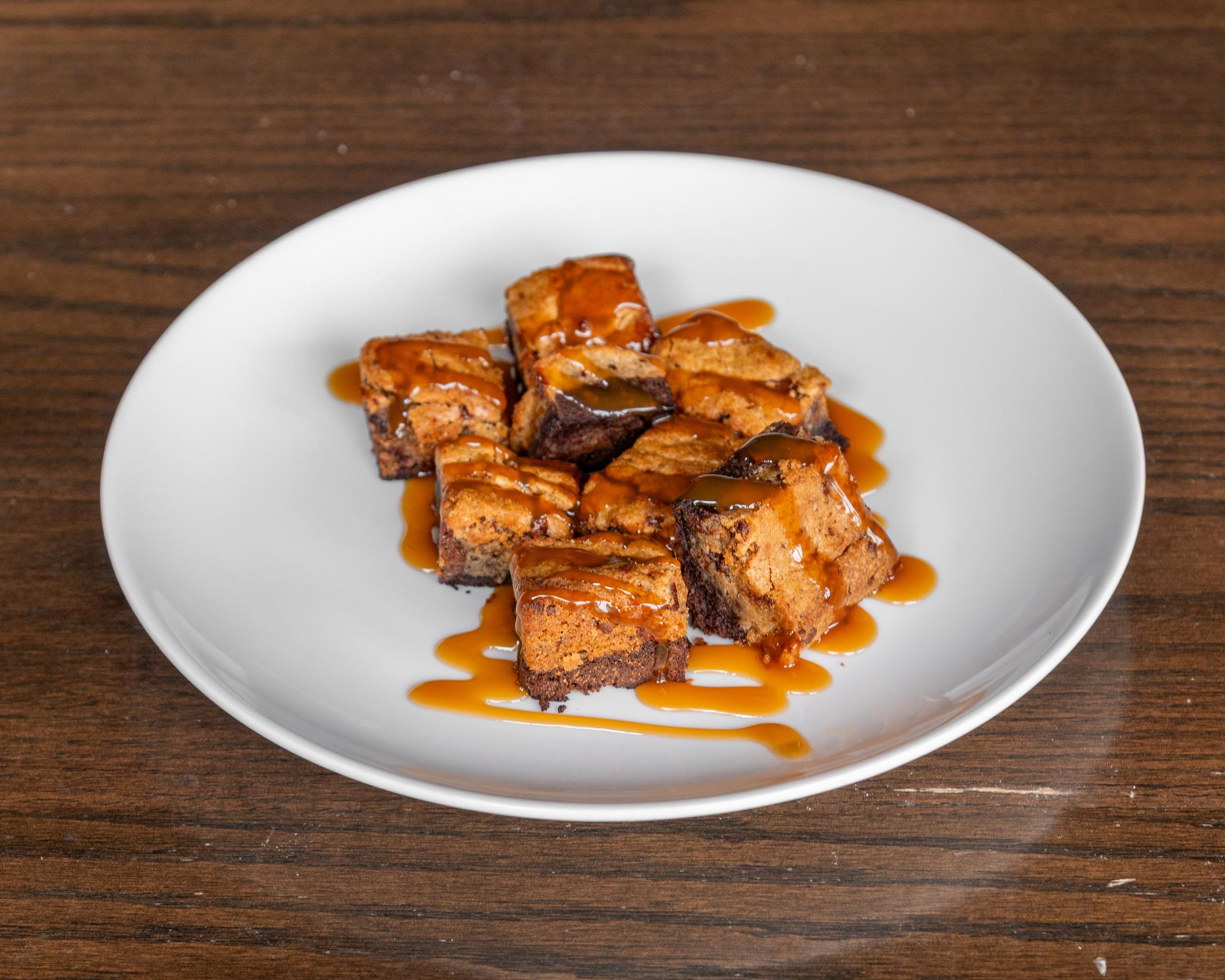Caramel Brookie Bites.