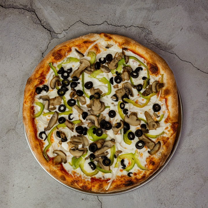 16" All Veggie Pizza.