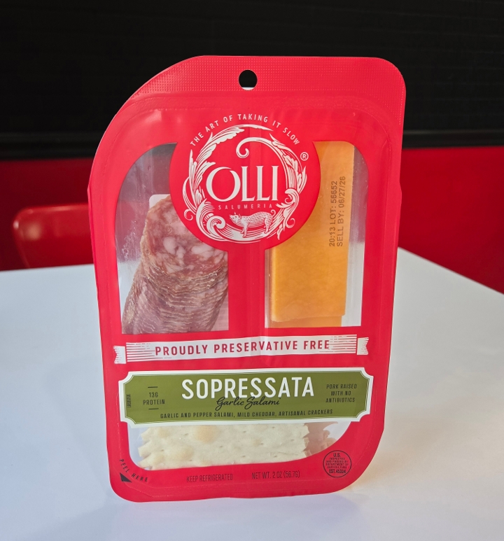 Olli Sopressata & Cheese Adult Lunchable.