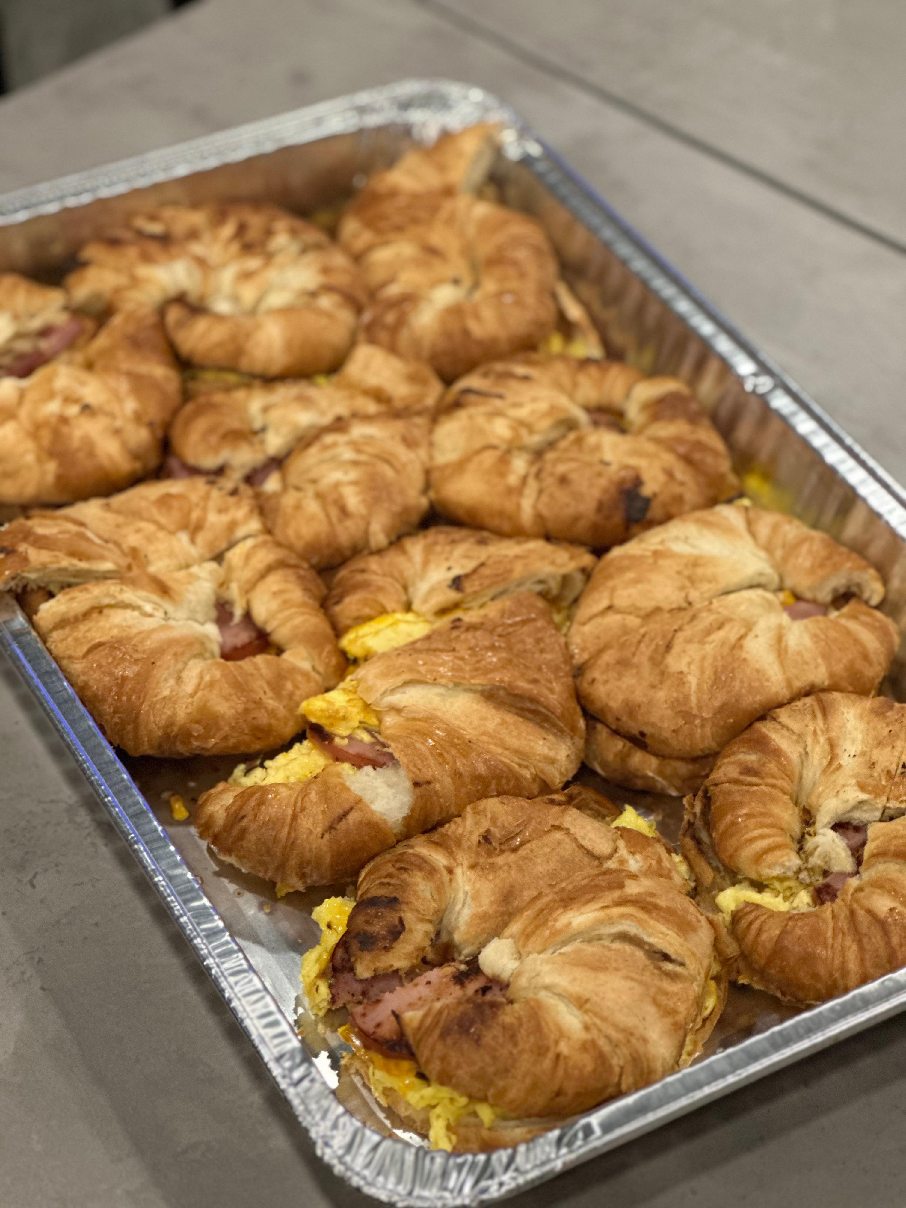 Breakfast Sandwich Platter.