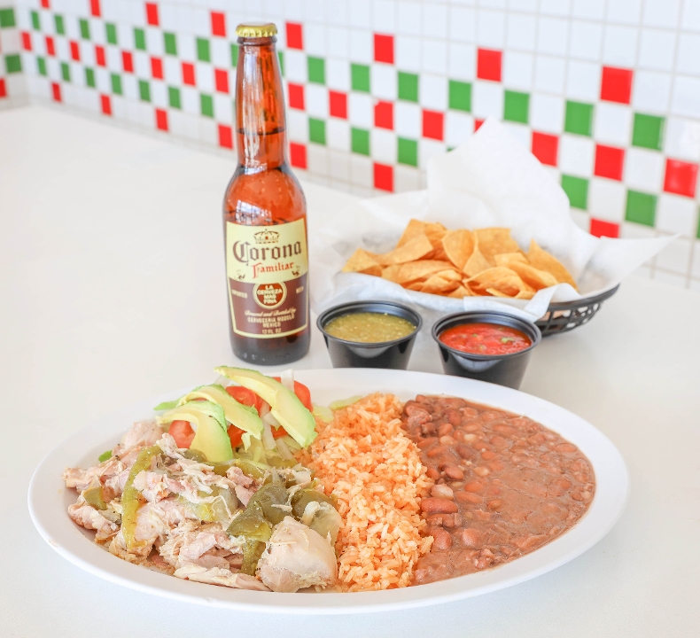Chicken Chicana Plate.