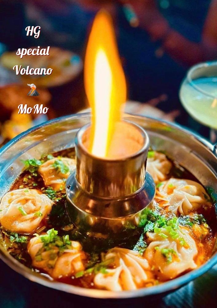 Volcano Momo (Veg).
