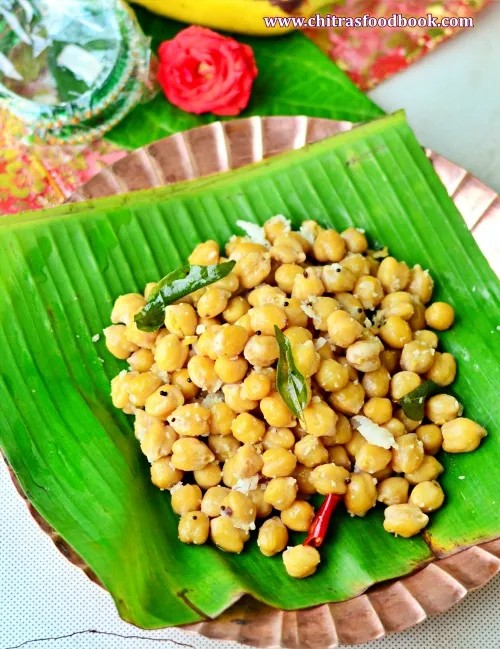 Desi Chana Fry (Sundal).