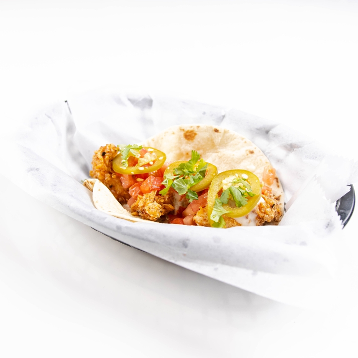 Southern Fried Chicken Taco.