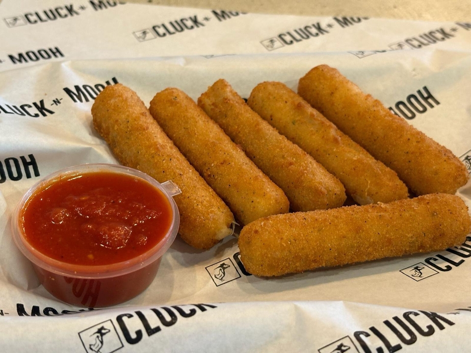 MOZARELLA STICKS.